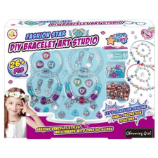 Magic Toys Fashion Star karkötő készítő szett medálokkal és kiegészítőkkel karkötő
