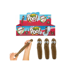 Magic Toys FunnyPoo, a mókás nyújtható kaki figura 1db játékfigura