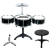 Magic Toys Jazz Drum állványos 4 részes játék dobfelszerelés székkel