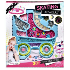 Magic Toys Jewerly Skating Ékszerkészítő szett színes gyöngyökkel kreatív és készségfejlesztő