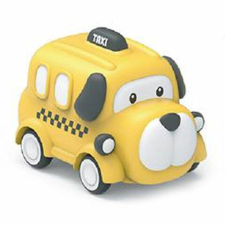 Magic Toys Kutyusos taxi hátrahúzós meghajtással készségfejlesztő