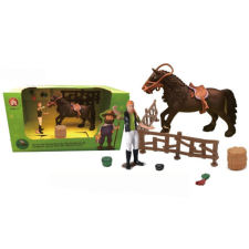 Magic Toys Lovas farm játékszett játékfigura