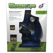 Magic Toys Mikroszkóp készlet 100x-1200x nagyítással mikroszkóp