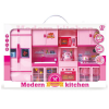 Magic Toys Modern Kitchen pink konyhaszett kiegészítőkkel, fénnyel és hanggal