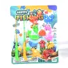 Magic Toys Műanyag horgász játékszett két horgászbottal, tengeri állatokkal