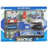 Magic Toys Nagy rendvédelmi- és mentőegység játékszett járművekkel és kiegészítőkkel