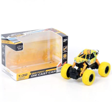 Magic Toys Off-Road hátrahúzós sárga rally autó 1/32 autópálya és játékautó