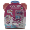 Magic Toys Orvosi játékszett pink macis tárolóban kiegészítőkkel