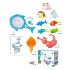 Magic Toys Pancsoló cápa fürdőjátékszett kiegészítőkkel fürdőszobai játék