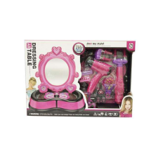 Magic Toys Pink szépség szett kiegészítőkkel, fénnyel és hanggal szépségszalon