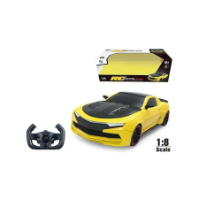Magic Toys RC Távirányítós XXL Chevrolet Camaro sárga-fekete sportautó 1:8-as méretarányban távirányítós modell