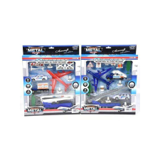 Magic Toys Reptéri játékszett repülővel és kiegészítőkkel helikopter és repülő