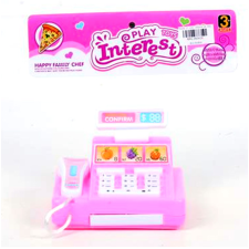 Magic Toys Rózsaszín játék pénztárgép vonalkódolvasóval vásárlás