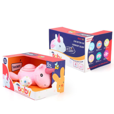 Magic Toys Rózsaszín unikornis plüss fény és hang effektekkel plüssfigura