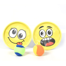 Magic Toys Smiley mintás catch ball ügyességi játék szett kreatív és készségfejlesztő