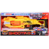 Magic Toys Soft Bullet Gun Forgótáras szivacslövő fegyver szett sárga színben