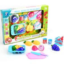 Magic Toys Szeletelő móka élelmiszer játékszett konyhakészlet
