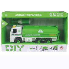 Magic Toys Szerelhető tartálykocsi hanggal és csavarhúzóval kreatív és készségfejlesztő