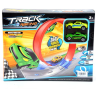 Magic Toys Track Racing versenypálya, hurokkal, kilövővel és két kisautóval