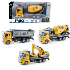 Magic Toys Truck Driver: Építőipari kamion többféle változatban autópálya és játékautó
