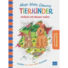  Magic Water Colouring - Tierkinder idegen nyelvű könyv