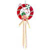  MagicHome Candy Line karácsonyi dekoráció, Candy Line Koszorú, 40 x 95 cm