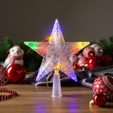  MagicHome Karácsonyi csillag, 10 LED, színes, 2x AA karácsonyi dekoráció