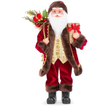 MagicHome karácsonyi dekoráció, Mikulás ajándékokkal, 60 cm karácsonyi dekoráció