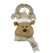 MagicHome karácsonyi dekoráció, Rénszarvas címke, 30 cm karácsonyi dekoráció