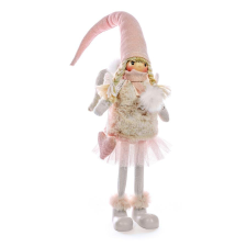  MagicHome karácsonyi dekoráció, Rózsaszín angyal, 28 cm karácsonyi dekoráció