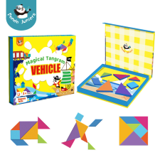  - mágikus tangram - járművek kreatív és készségfejlesztő