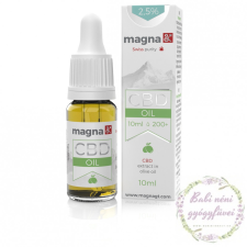 Magna 2,5% CBD olaj (olívaolajban) vitamin és táplálékkiegészítő