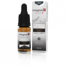 Magna CBD Olaj (fekete köménymagolajban) 5 % (10ml) biokészítmény