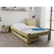 Magnat ADA ágy 120 x 200 cm, fenyőfa Ágyrács: Ágyrács nélkül, Matrac: Somnia 17 cm matrac ágy és ágykellék