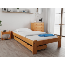 Magnat ADA ágy 90x200 cm, égerfa Matrac: matrac nélkül, Ágyrácsok: Lamellás ágyráccsal ágy és ágykellék
