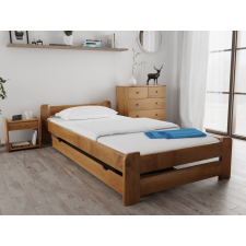 Magnat ADA ágy 90x200 cm, tölgyfa Matrac: matrac nélkül, Ágyrácsok: Lamellás ágyráccsal ágy és ágykellék