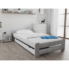 Magnat Emily ágy 80x200 cm, fehér Ágyrács: Léces ágyrács, Matrac: Matrac nélkül ágy és ágykellék