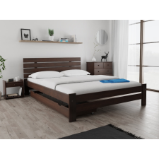 Magnat PARIS magasított ágy 140x200 cm, diófa Ágyrács: Deszkás ágyráccsal, Matrac: Matrac nélkül ágy és ágykellék