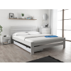 Magnat PARIS magasított ágy 140x200 cm, fehér Ágyrács: Léces ágyrács, Matrac: Coco Maxi 23 cm matrac
