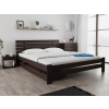 Magnat PARIS magasított ágy 180x200 cm, diófa Ágyrács: Ágyrács nélkül, Matrac: Somnia 17 cm matrac