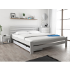 Magnat PARIS magasított ágy 180x200 cm, fehér Ágyrács: Léces ágyrács, Matrac: Somnia 17 cm matrac