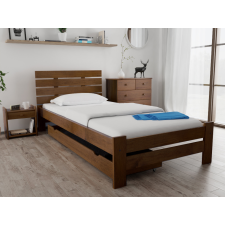 Magnat PARIS magasított ágy 90x200 cm, tölgyfa Ágyrács: Ágyrács nélkül, Matrac: Somnia 17 cm matrac ágy és ágykellék