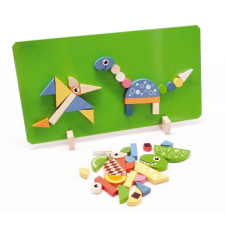 Mágneses dinoszaurusz puzzle puzzle, kirakós