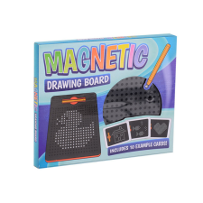  Mágneses golyós rajztábla 10 feladvány kártyával kreatív és készségfejlesztő