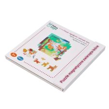 mágneses kirakó erdei állatok puzzle, kirakós