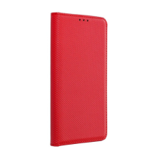 Magnet flip Magnet Samsung Galaxy S22+ mágneses flip tok, piros tok és táska