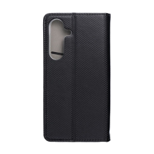 Magnet flip Magnet Samsung Galaxy S25 mágneses flip tok, fekete tok és táska