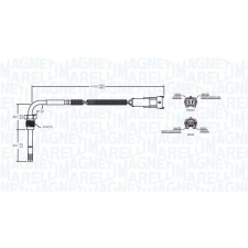 MAGNETI MARELLI AGR-szelep MAGNETI MARELLI 571822112006 autóalkatrész