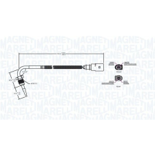 MAGNETI MARELLI AGR-szelep MAGNETI MARELLI 571822112012 autóalkatrész