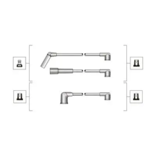 MAGNETI MARELLI gyújtókábelkészlet 941319170001 autóalkatrész